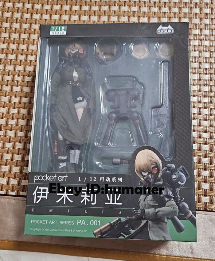 HASUKI Pocket Art PA001 Emilia Lynxpulse 1/12 Scale Action Figure