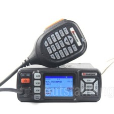 BJ-318 Walkie Talkie Dual Band VHF UHF Mini Car Mobile Radio 25W os67
