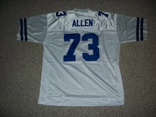 Unsigned LARRY ALLEN Custom Dallas White Sewn New Football Jersey Sizes S-3XL