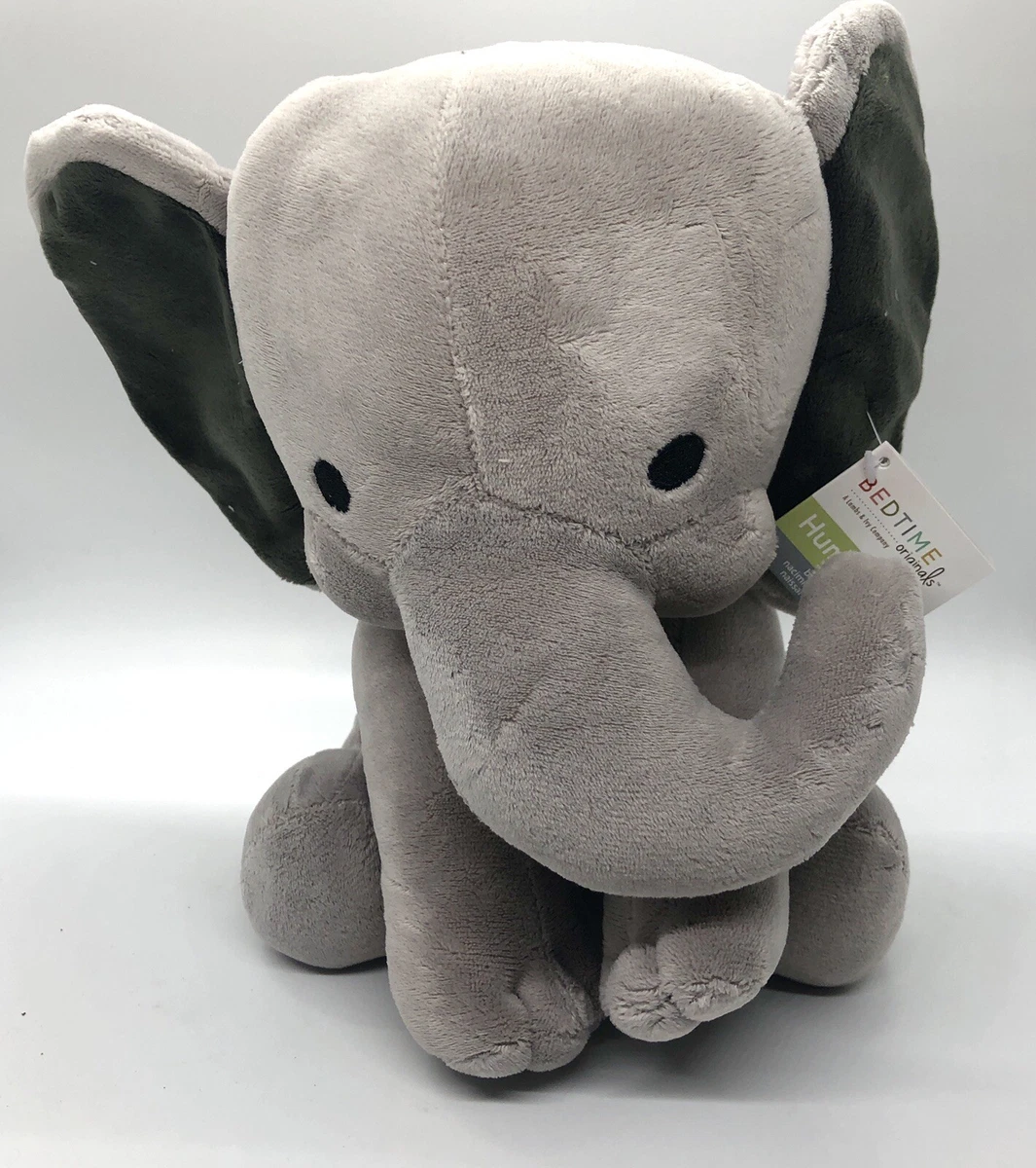 Lambs Ivy Bedtime Originals Elephant Gray Humphrey Plush New 8