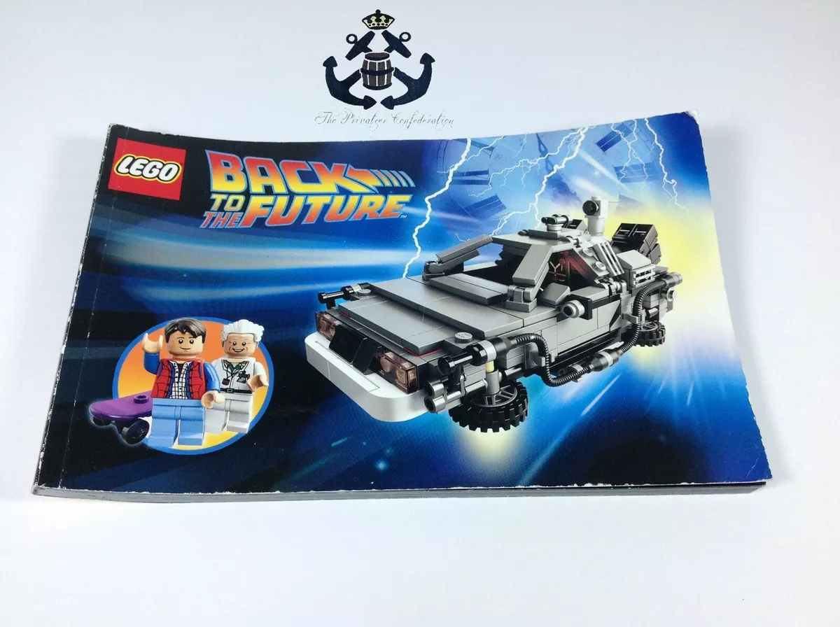 LEGO 21103 BACK TO THE FUTURE DeLorean Time Machine Complete Box  Instructions