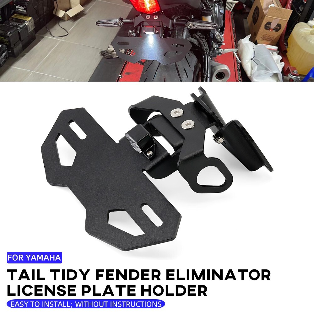 Tail Tidy Fender Eliminator License Plate Holder For YAMAHA YZFR7