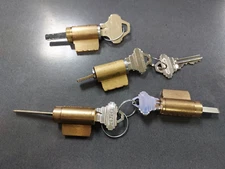 Four Misc. Cylinders with Keys