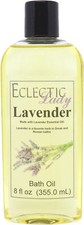 Lavender Bath Oil - Scented Body Oil - Relaxing Moisturizing Bathing Oil