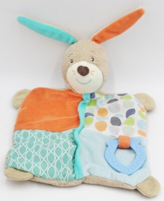   TOPOMINI Schmusetuch Hase Häschen bunny Kuscheltuch ernstings family türkis  