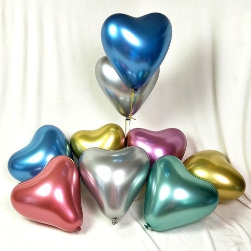 12inch Heart Latex Balloons 10pk Wedding Valentines Birthday Proposal Decoration - Picture 33 of 41