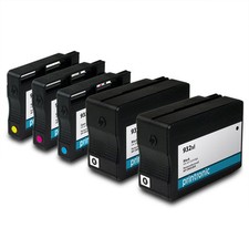 5PK HP 932xl 933xl Ink Cartridges for Officejet 6700 7110 Inkjet Printers