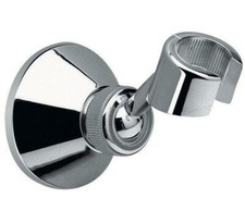 Shower Head Holder Chrome Bath Hose Bracket Bathroom Fittings