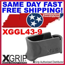 X-Grip Fits GLOCK 43 (ETS 9 RND Mag Only) for use in G43 XGGL43-9 *SAME DAY SHIP