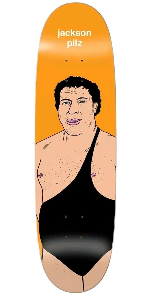 2022 Enjoi Jackson Pilz x Andre The Giant WWE Licensed Skateboard