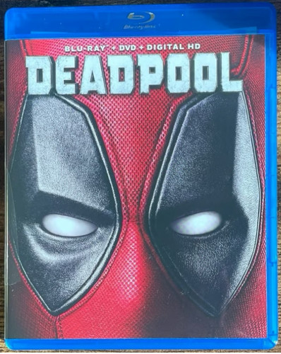 Deadpool Blu-Ray DVD 2-Disc Movie Ryan Reynolds F4346