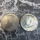 $1 FV 1964 90% Kennedy halves Exact Coins Pictured -FV207