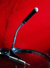 Vintage 1960's Electro Voice 648 Dynamic microphone Lo Z w accessories 655C