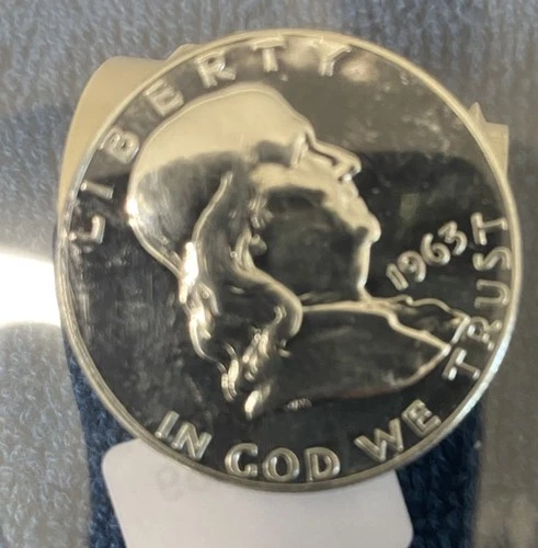 1963 Silver Proof Franklin Half Dollar