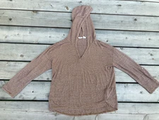 C&C California striped linen hoodie size M