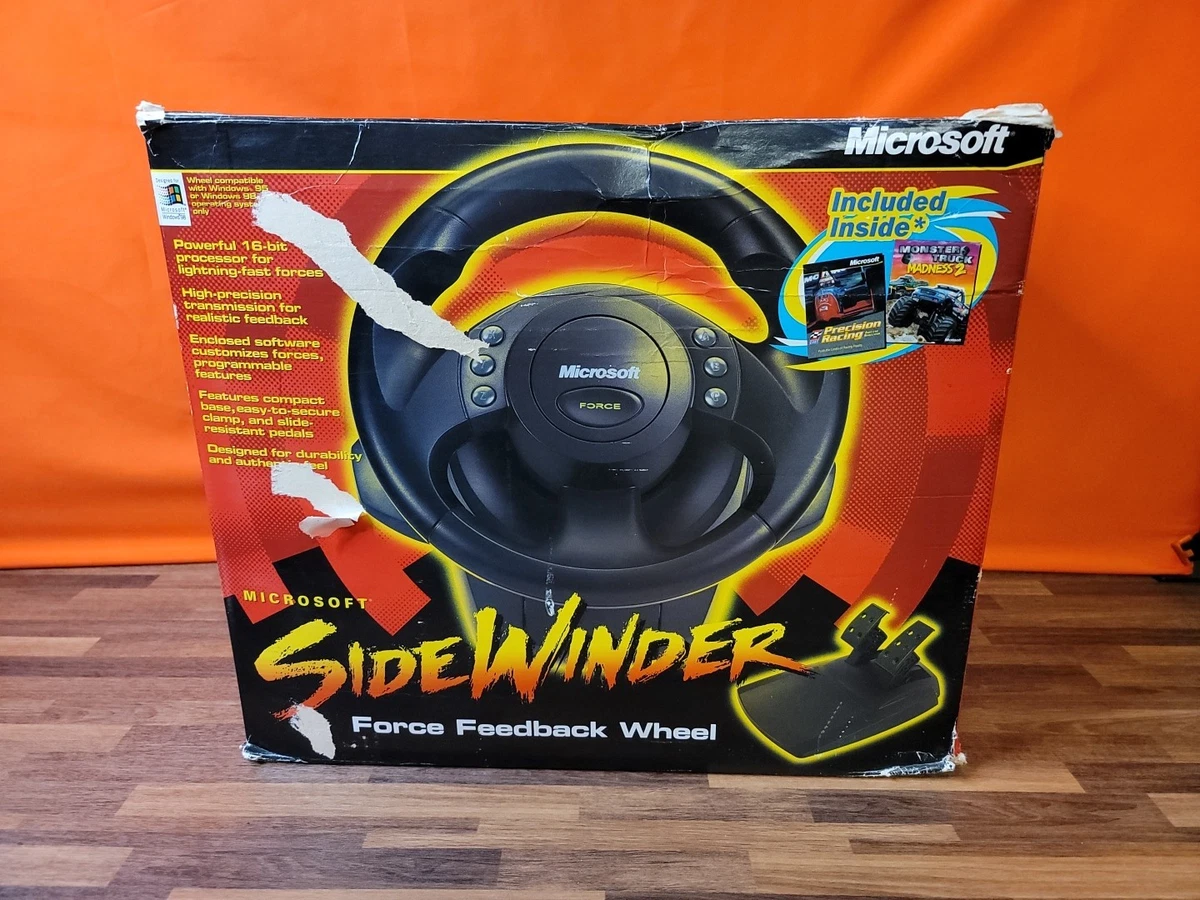 Microsoft Sidewinder Force Feedback Wheel for sale - eBay