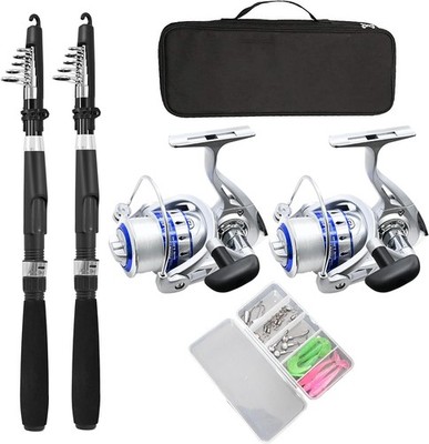 best fishing rod holders for garage Deluxe Fishing Rod Storage Rack 8 Rod / Black / White