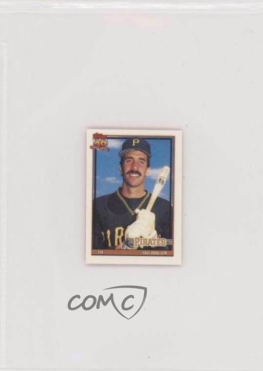 1991 Topps Micro Sid Bream #354 0c4