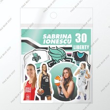 WNBA Sabrina Ionescu New York Liberty Basketball vinyl stickers set of 12 RARE