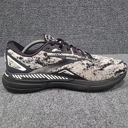 Brooks Adrenaline GTS 23 Shoes White Black Camo Men' S Athletic Sneakers 12 D - Picture 8 of 13