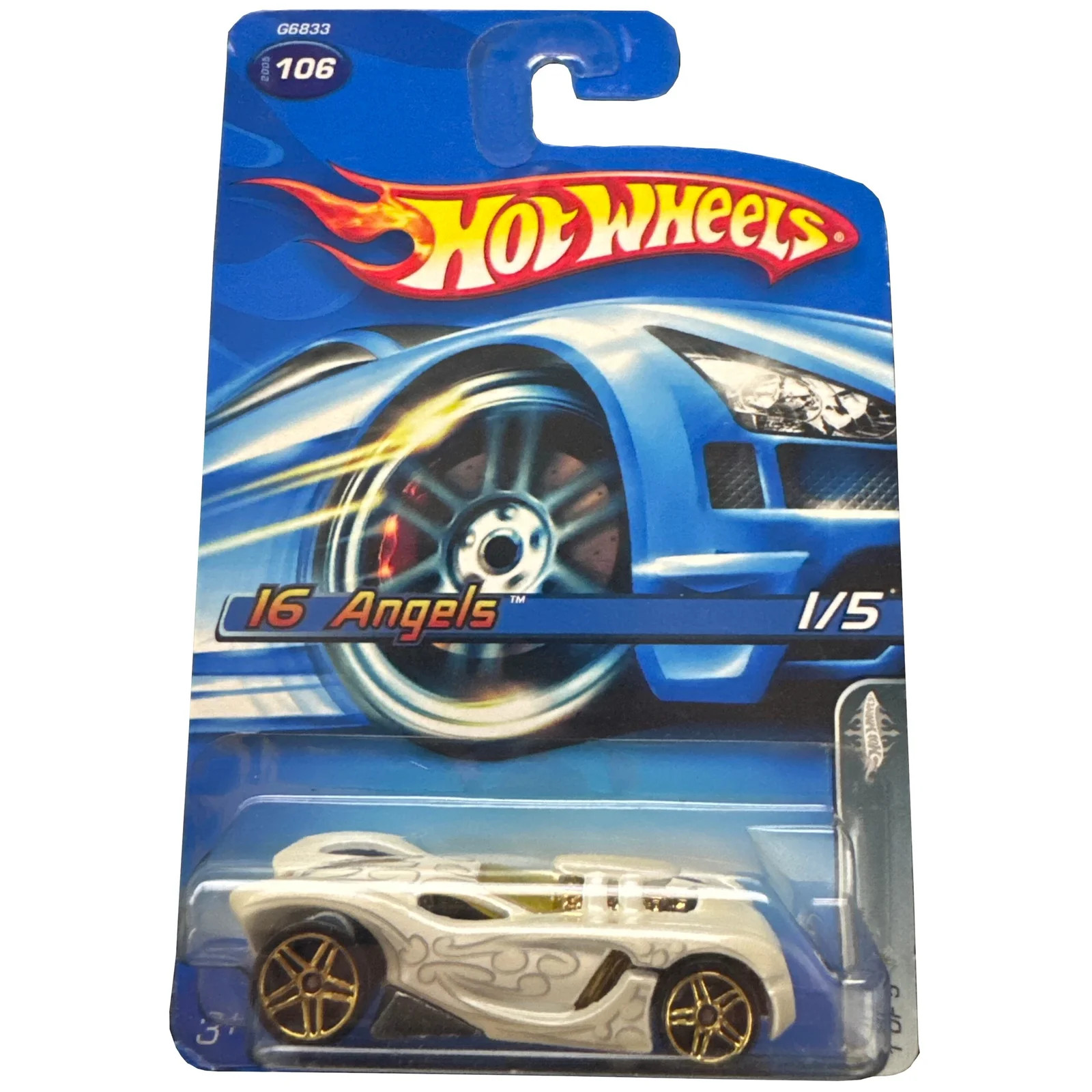 Hot Wheels 2005 White Heat 16 Angels Toy # G6833