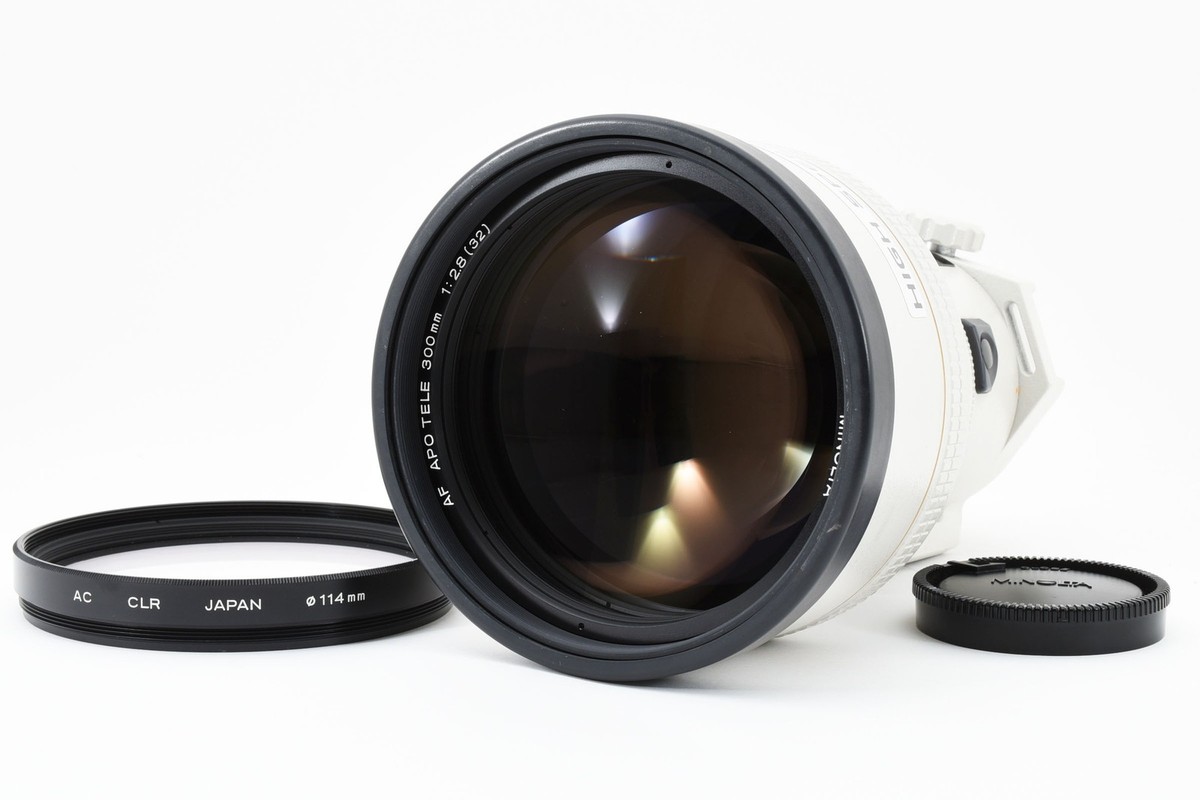 【極上品】 ミノルタ AF APO TELE 300mm F2.8 レンズ 楽天市場】【中古品】 MINOLTA High Speed AF APO TELE 300mm F2
