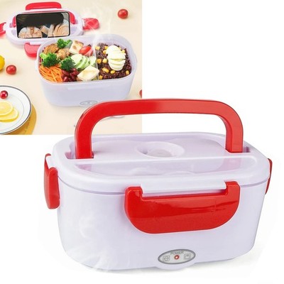 Electric Lunch Box Food Heater For Car Home Removable 40W Leakproof Portable SET