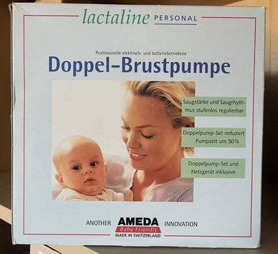Ameda Doppel - Brustpumpe  Neu