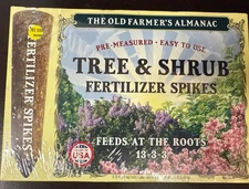 The Old Farmer's Almanac Shrub Fertilizer Spikes 