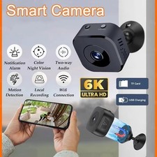 4K Wireless Mini Camera WiFi 1080P HD IP Night Vision Camcorder Home Security UK
