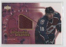 2001-02 Upper Deck UD Superstar Sweaters Chris Drury Jersey #SS-CD Avalanche