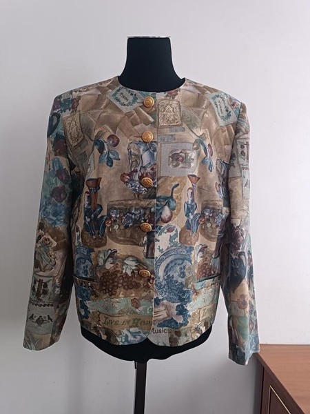 Women Peter Hahn Jacket Multicolor Viscose 40 / L