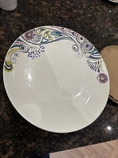 Denby Monsoon 9x Dinner plates 3x Side Plates, 2x Pudding Bowls