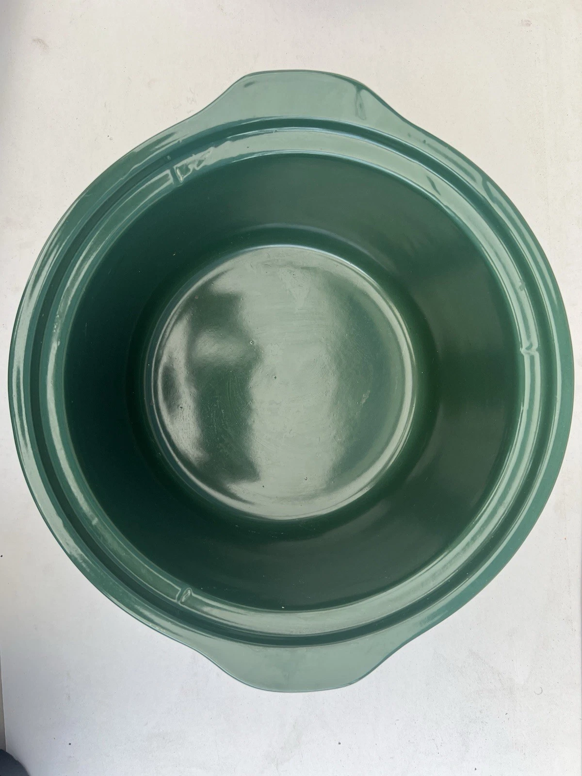 West Bend Ceramic dish Pot ONLY 84316 6QT Quart Slow Crockery Cooker Vintage