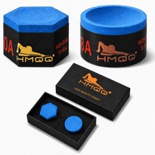 Ultra- Nano Pool Cue Chalk Set, 2-Pack Luxury Billiard Chalk with Precision
