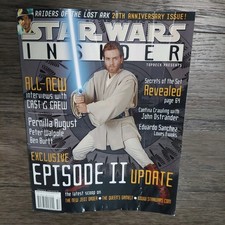 Star Wars Insider #54 FLIP - Episode II + Raiders Of The Lost Ark, July/Aug 2001