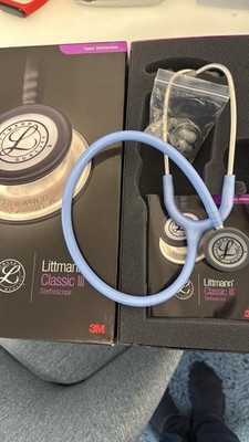 3M Littmann Classic III Stethoskop zur Überwachung  Standard Blau