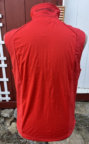 Quality PETER MILLAR Crown Red GLG Sailing Team StormTec Performance Vest Size M - Picture 4 of 5