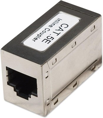 Intellinet RJ45 CAT.5e FTP Network F/F InLine Coupler  504768