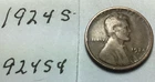 1924 S ; Wheat Penny ; good condition 924S4