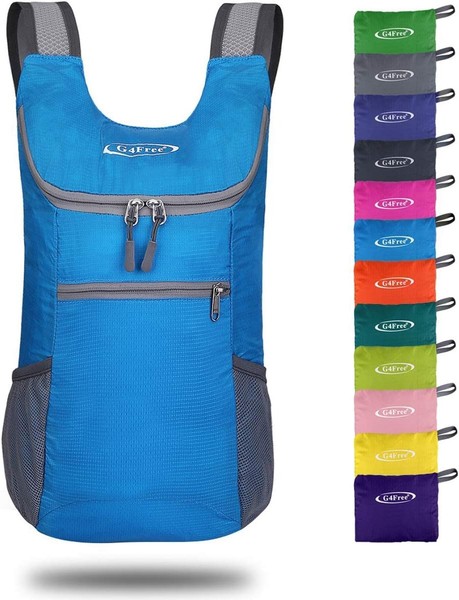 G4free Ultraleichter 11L Kleiner Faltbarer Rucksack | FüR Reisen, Wandern,-image