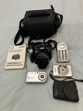 Photographic Bundle,includes Canon Power shot SX10 IS ,Sony Cyber-Shot 7.2 Bags