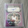 Panini Prizm Draft Picks Bilal Coulibaly Rookie Auto Purple Ice /99