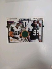 2002 Private Stock Titanium - Anthony Becht, Bryan Thomas #150 /1100 (MEM, RC)