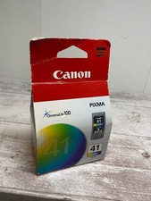 OFFICIAL Canon PIXMA Series Tri-Color Genuine Ink Cartridge (CL-41) New
