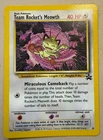 Team Rockets Meowth Black Star Promo 18 - Pokémon Card LP/NM