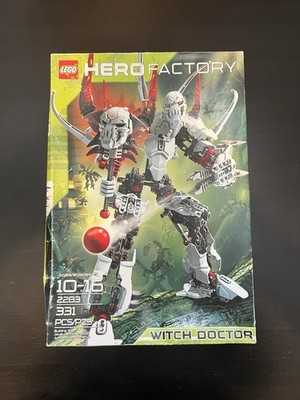 LEGO HERO Factory: Witch Doctor (2283) SEALED PARTS, OPEN BOX