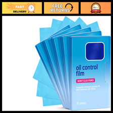 300 Sheets Oil Blotting Papers - 5 Packs Oil Absorbing Sheets for Oily Skin