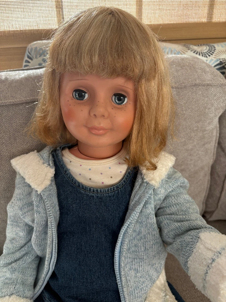 🎀 Tandy Talks Playpal Style Buffy Family Affair 35" Doll No String💎 RARE Find! - Image 2 of 4