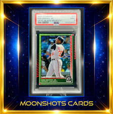 2025 Optic Ken Griffey Jr /39 Black Velocity PSA 9 - Reds